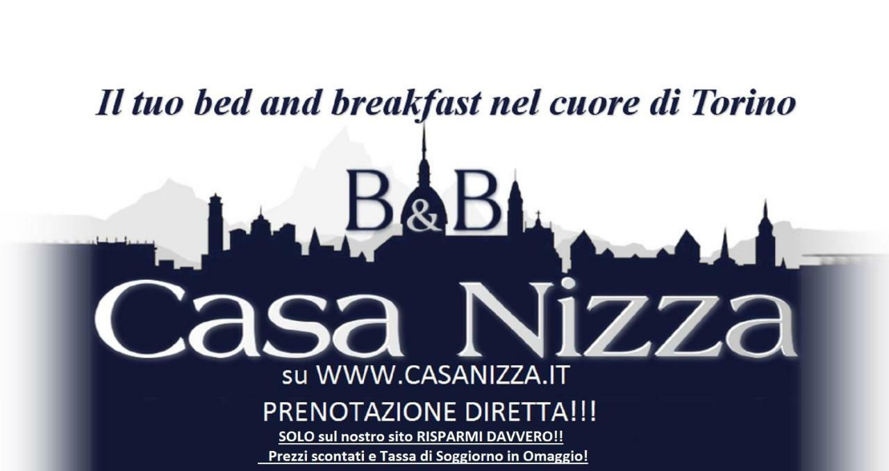 B&B Casa Nizza Турин Экстерьер фото